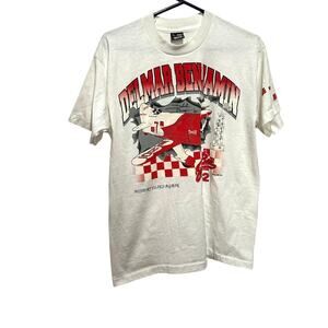 Vintage Gee-Bee R-2 White T-Shirt By Delmar-Benjamin Size Large